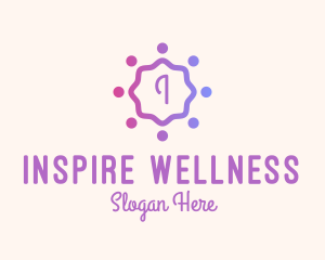 Flower Wellness Spa logo design