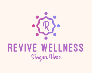 Flower Wellness Spa logo design