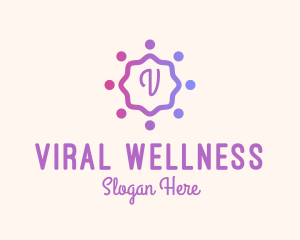 Flower Wellness Spa logo design