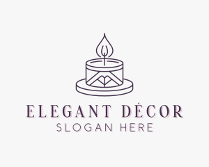 Decorative Candle Decor logo design