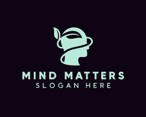 Natural Mental Health Mind logo design