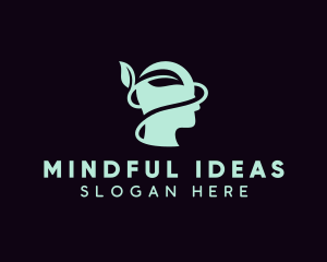 Natural Mental Health Mind logo design