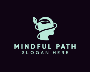 Natural Mental Health Mind logo design