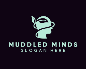 Natural Mental Health Mind logo design