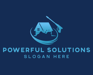 Power Wash Cleaning logo design