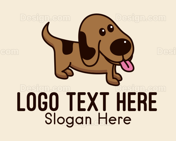 Pet Puppy Dog Logo