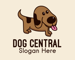 Pet Puppy Dog  logo design