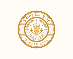 Liquor Beer Pub logo design