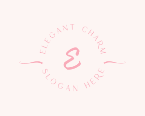 Feminine Elegant Brand logo design