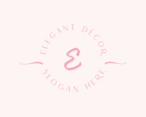 Feminine Elegant Brand logo design