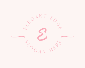 Feminine Elegant Brand logo design