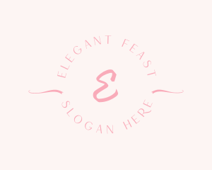 Feminine Elegant Brand logo design