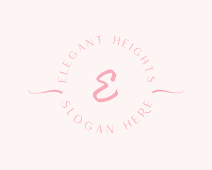 Feminine Elegant Brand logo design