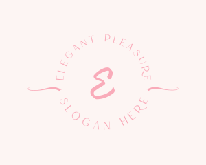 Feminine Elegant Brand logo design