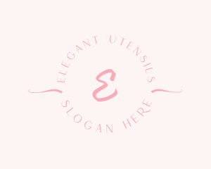 Feminine Elegant Brand logo design