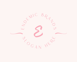 Feminine Elegant Brand logo design