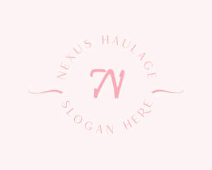 Feminine Elegant Brand logo design