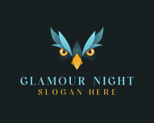 Night Owl Bird logo design