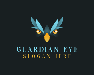 Night Owl Bird logo design