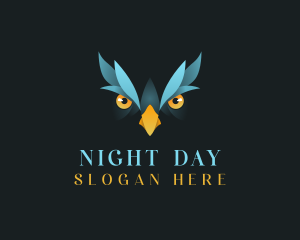 Night Owl Bird logo design