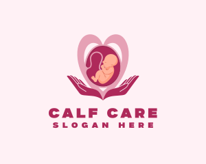 Pediatrician Care Pregnancy logo design