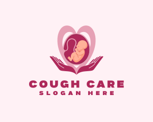 Pediatrician Care Pregnancy logo design