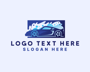 Car Wash Cleaning Logo