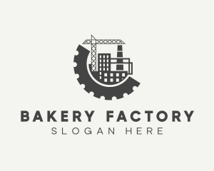 Industrial Factory Construction logo design