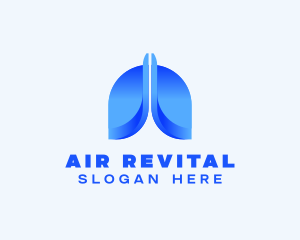 Respiratory Lungs Clinic logo design