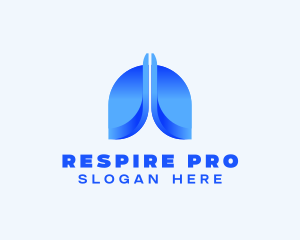 Respiratory Lungs Clinic logo design