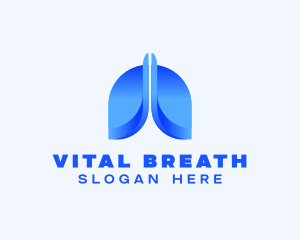 Respiratory Lungs Clinic logo design