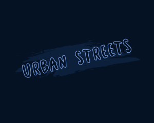 Urban Graffiti Wordmark logo design