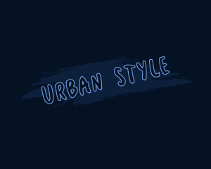 Urban Graffiti Wordmark logo