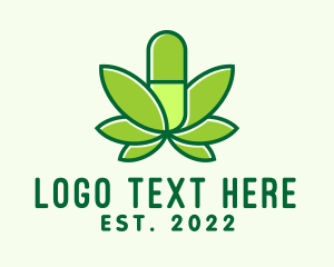 Medical Pill Cannabis  logo