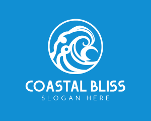 Ocean Wave Surf logo