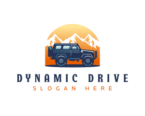 SUV Auto Driving logo