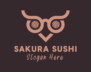 Owl Sushi Restaurant logo design