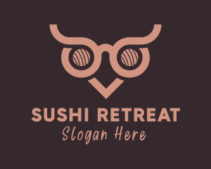 Owl Sushi Restaurant logo design