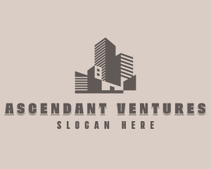 Condominium Tower Property logo design