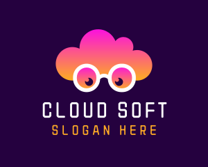 Internet Savvy Cloud logo design