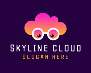 Internet Savvy Cloud logo design