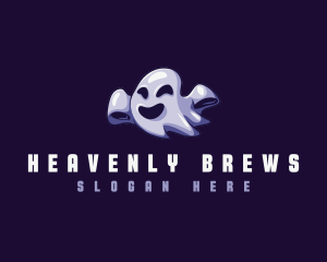 Floating Ghost Spirit logo