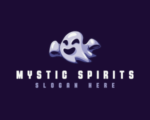 Floating Ghost Spirit logo