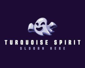 Floating Ghost Spirit logo