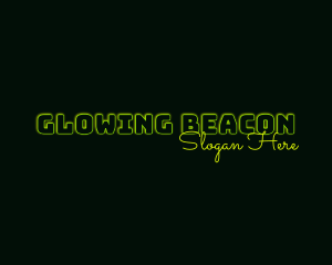 Neon Glow Business logo design