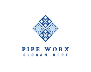 Spanish Tile Flooring logo design