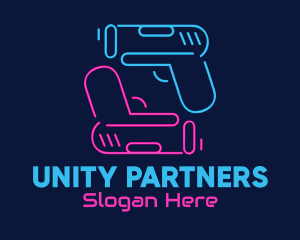 Neon Toy Gun Blasters logo