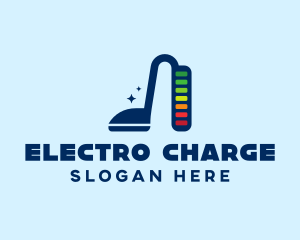 Vacuum Charging Power logo design