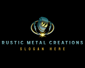 Metalwork Machinist Welder logo design