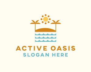 Beach Summer Oasis logo